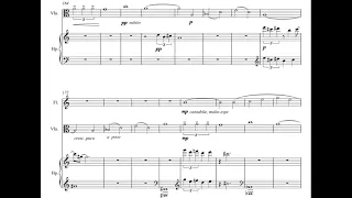 Paul Gibson - Ritual Dances of the Divine Trinity for Flute, Viola and Harp [Score-Video]