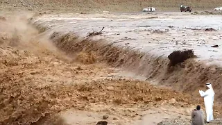 You Won't Believe This Miracle! Monster Flash Floods on Desert ▶2