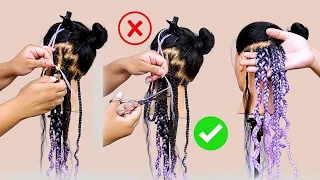 3 TRUCOS TRENZAS AFRICANAS  ► COMO UTILIZAR EL KANEKALON