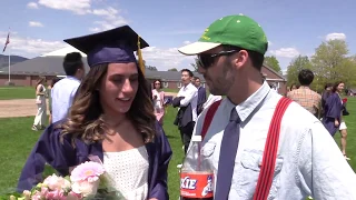 Donny Pelletier Crashes Gould Academy's Graduation