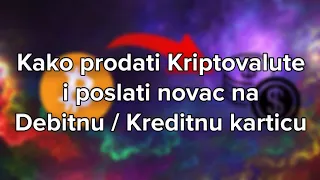 Kako Prodati Kriptovalute za EUR / RSD / USD | 2023