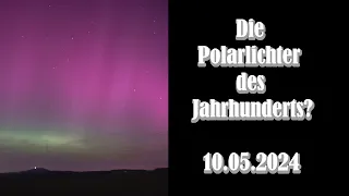 Habe ich die Polarlichter des Jahrhunderts fotografiert?