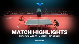 Manav Vikash Thakkar vs Zeljko Filip | WTT Contender Tunis | MS | Qual