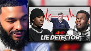 ClarenceNyc Reacts To AMP TAKES A LIE DETECTOR TEST.. *Crazy Results Lmao*