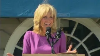 Jill Biden reveals Joe's "prowess"