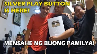 SILVER PLAY BUTTON UNBOXING!MARAMING SALAMAT PO SA LAHAT! 🥺❤️ | Papadinz TV