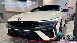 First Look At The US-Spec 2024 Hyundai Elantra N!! 2023 Miami International Auto Show