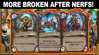 100% Winrate Pirate Warrior Will Be MORE Broken After nerfs! Voyage to the Sunken City | Hearthstone