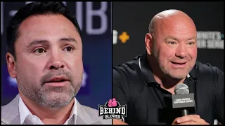WOW! OSCAR DE LA HOYA AND DANA WHITE FIRE SHOTS AT EACH OTHER AS THEIR BEEF GETS PERSONAL!