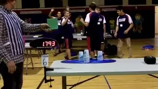 Individual 3-6-3 Sport Stacking World Record 1.793 (William Orrell)