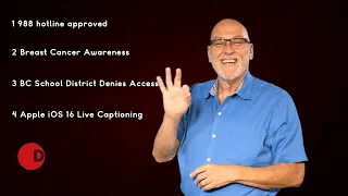 Alerts & News in ASL for Deaf Canadians - 14 October 2022