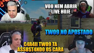 TWO9 COMEÇOU JOGAR APOSTADO E BOCA DE 09 NEM QUIS ABRIR LIVE - SQUAD DA RESENHA