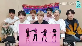 Bts reagindo a-blackpink how you like that meu primeiro vídeo de reagindo kkk descrição do vídeo