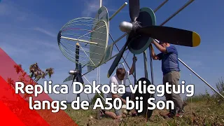 Dakota langs de A50 om gesneuvelde jongens te eren