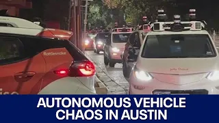 Autonomous vehicle chaos in Austin | FOX 7 Austin