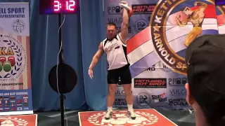 Morozov Igor Snatch 32 kg 219 reps - March 5th 2016 Arnold Classic/Морозов Игорь Рывок 32 кг 219 раз