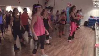 Desireless - Voyage Voyage ZUMBA 80'S PARTY voyage voyage dance rutin with Ayelet Naor