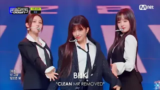 [CLEAN MR REMOVED/MR제거] IVE(아이브) - I AM | Live Vocals M COUNTDOWN 230413