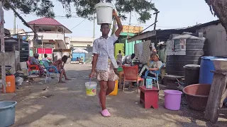 LIFE INSIDE LOCAL COMMUNITY IN GHANA BUKOM