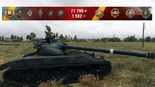 WoT Bat.-Chatillon 25 t Best Game in 0.9.10 | 11 kills - Live Oaks