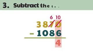 How to Subtract 4-digit Numbers