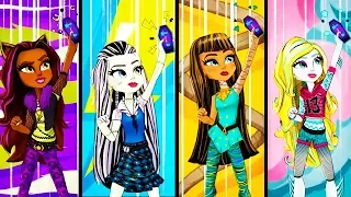 Monster High | Too Much Scream Time | Adventures of the Ghoul Squad | Episode 7 | Cartoon Movie