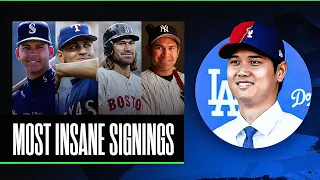 The Most INSANE MLB Free Agent Signings Ever