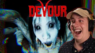 CHAOS AND JUMP SCARES AT THE INN | Devour w/ @Pecangaming & @GoodKhaos