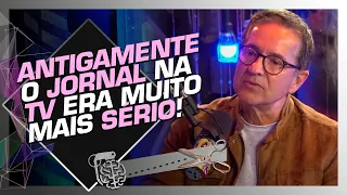 AS MAIORES DIFERENÇAS DO JORNAL NA TV ATRAVÉS DOS ANOS - CARLOS TRAMONTINA