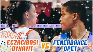 Tijana Boskovic vs Melissa Vargas | Eczacibasi Dynavit vs Fenerbahce Opet (0-3) | AXA Sigorta Voley