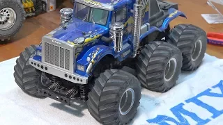 Tamiya 6x6 KONGHEAD Review and Motor Upgrade