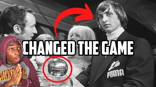 Young Football Fan Reacts To Johan Cruyff : The Father Of Modern Football