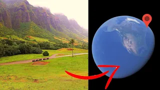 OMG! Found Real Godzilla Footprint on Google Earth