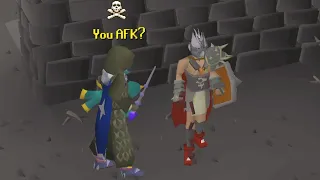 Will Players attack someone AFK in the Wilderness? (they attack, they get PKed)