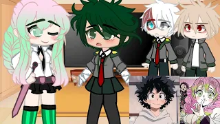 ♡•Clase 1A Reacciona a Izumi Midoriya es Mitsuri Kanroji•♡