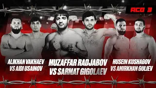 #ВЭтотДень ACB 3: Гиголаев vs. Раджабов, Вахаев vs. Усаинов, Кушагов vs. Гулиев | #10летACA