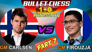 Magnus Carlsen vs Alireza Firouzja | Bullet Chess Compilation | PART 7 OF 36