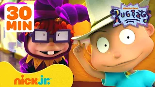 Rugrats Imaginary Adventures & Play Time! w/ Tommy & Chuckie | 30 Minute Compilation | Nick Jr.