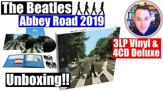 Beatles Abbey Road 2019 Unboxing 3LP 4CD Deluxe Anniversary Edition