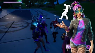 *New* Jubi Slide Emote in Party Royale | Fortnite