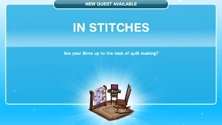 Sims Freeplay | In Stitches Quest