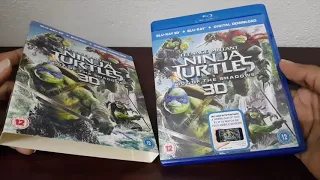 Teenage Mutant Ninja Turtles OUT OF THE SHADOWS 3D (UK) BluRay Unboxing