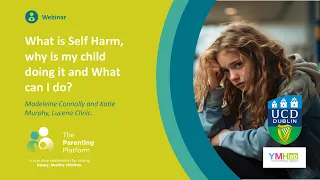 What is self harm, why is my child doing it and what can I do about it?