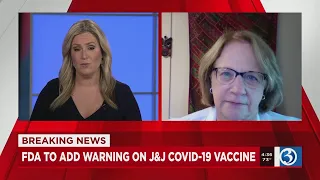 INTERVIEW: Infectious disease expert discusses potential complications from J&J vaccine