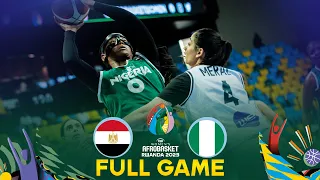 Egypt v Nigeria | Full Basketball Game | FIBA Women's AfroBasket 2023