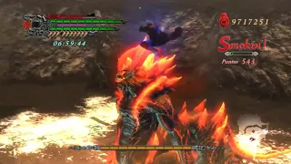 DMC4SE - JeyRaxel - Training combo with inertia (Guard Flying)