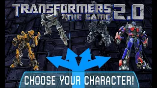 Transformers The Game 2.0 Mod - Character Select