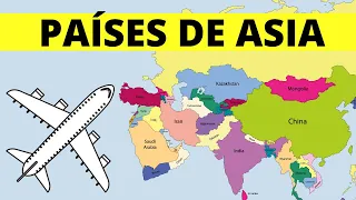 Asian countries and their capitals👉Fly and learn Asian countries and their geographical location🌏