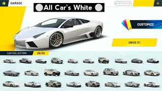 ⚪Making All Cars White⚪ | in Extreme Car Driving Simulator | Android Gameplay