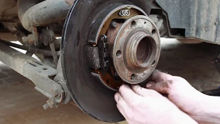 Volvo S80 parking brake basic maintenance
